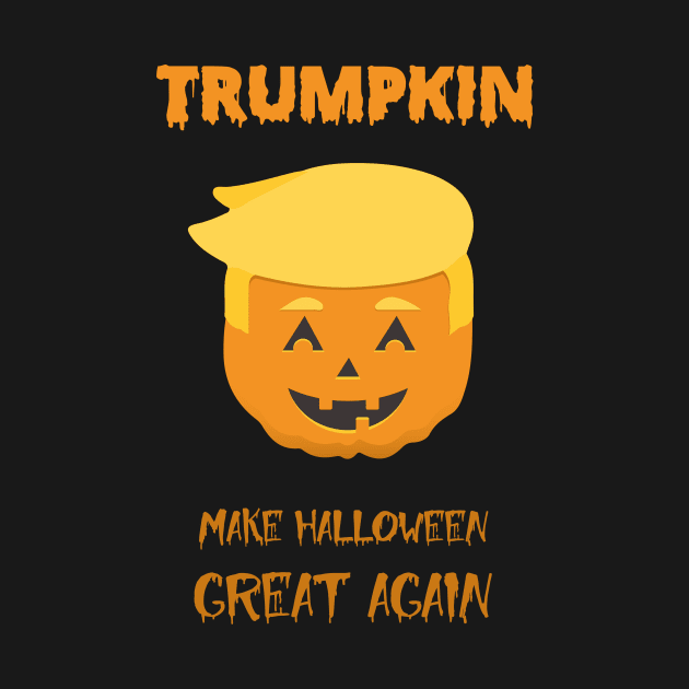 Trumpkin Make Halloween Great Again by Food in a Can