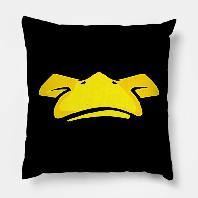 Duck Lover Beak Pillow by MintaApparel