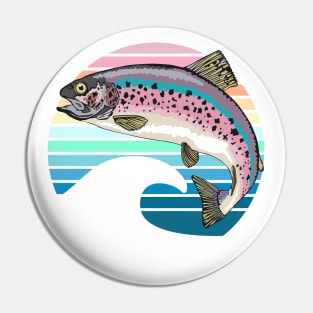 Rainbow Trout Pin