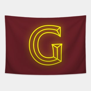 Letter G Letter Art Tapestry