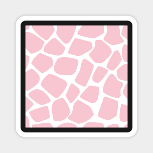 Pink Giraffe Magnet