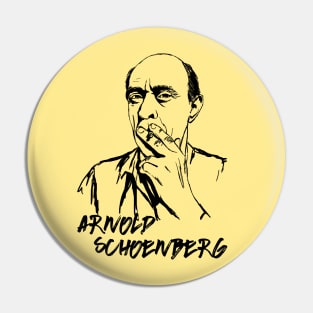 Arnold Schoenberg Pin