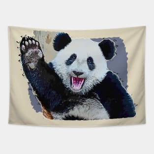 Happy Panda Tapestry