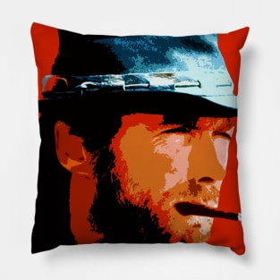 clint eastwood Pillow