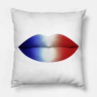 french mouth Pillow