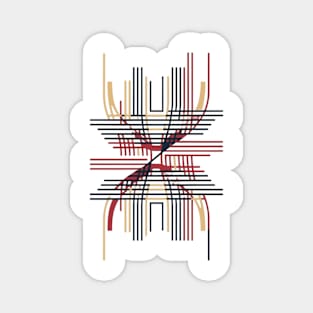 abstract line Magnet