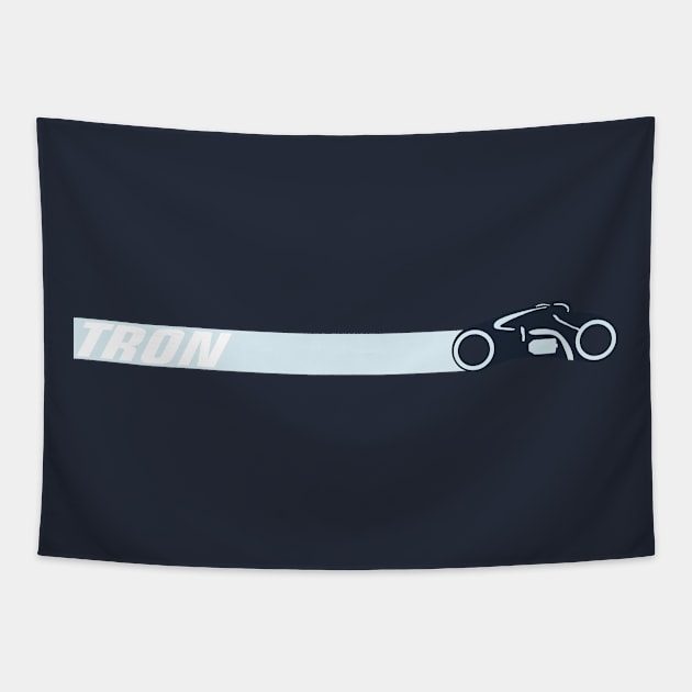 Tron Minimalist Tapestry by Vatar