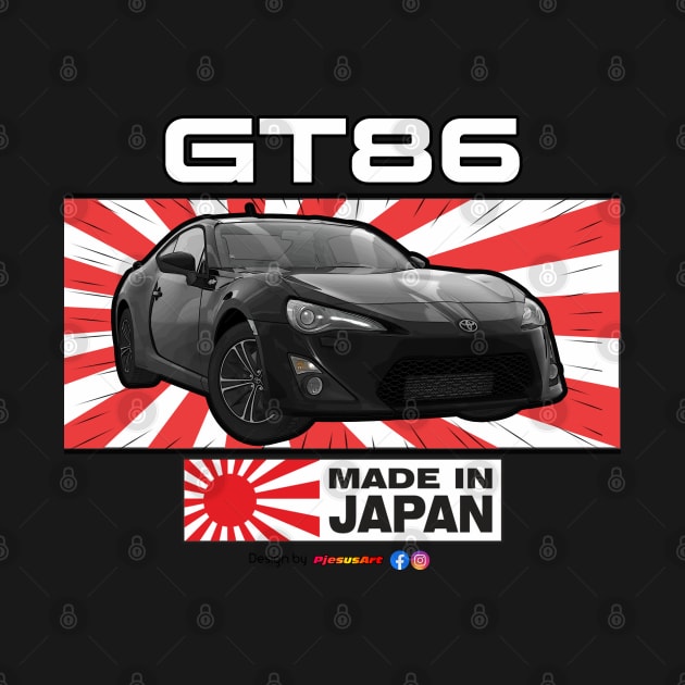 Toyota GT86 Black by PjesusArt