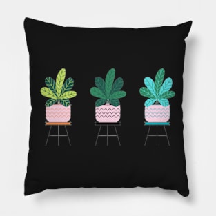 plant in planter STICKER PACK Pillow