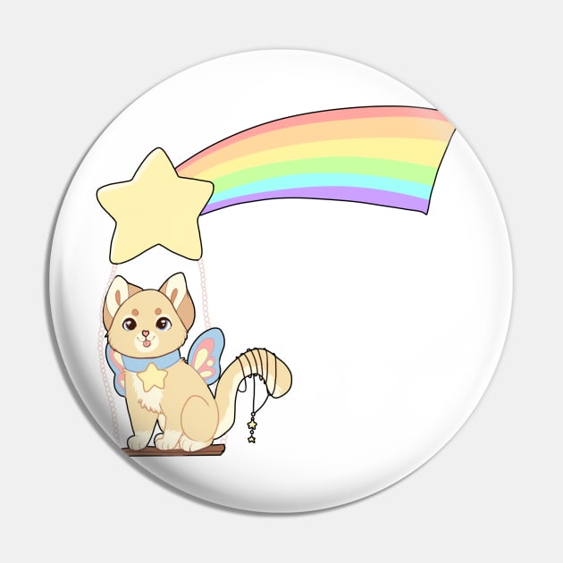 Kiya, rainbow kitten Pin by SugarShocked