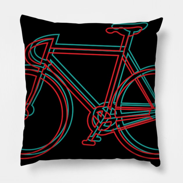 bike Pillow by WRDY