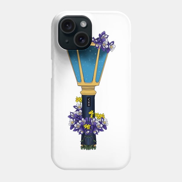 VIXX Floral Lightstick kpop Phone Case by RetroAttic