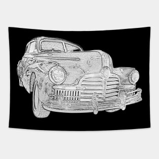 Vintage 1942 Pontiac Torpedo classic car Tapestry