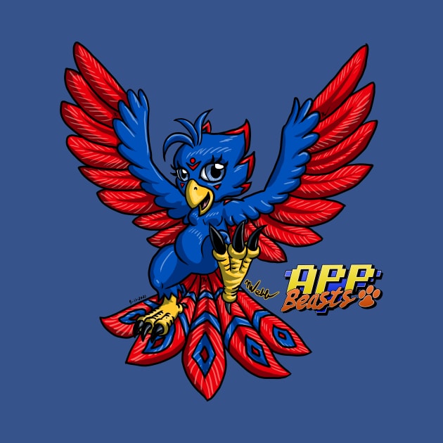 Birdie flying RYB by BlademanUnitPi