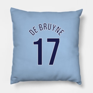 De Bruyne 17 Home Kit - 22/23 Season Pillow