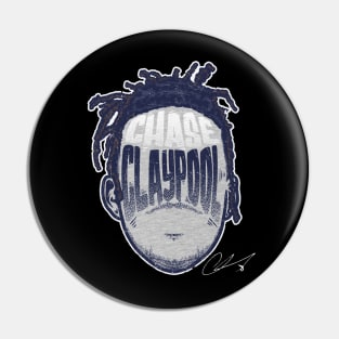 Chase Claypool Chicago Player Silhouette Pin