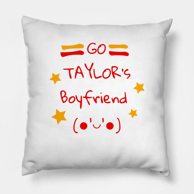 go taylors boyfriend Pillow by Linys