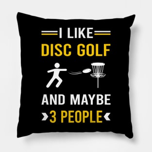 3 People Disc Golf Pillow