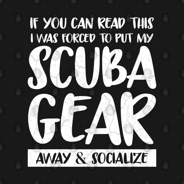 Funny Scuba Diving TShirt Diver Gift Scuba Gear Dive Flag by uglygiftideas