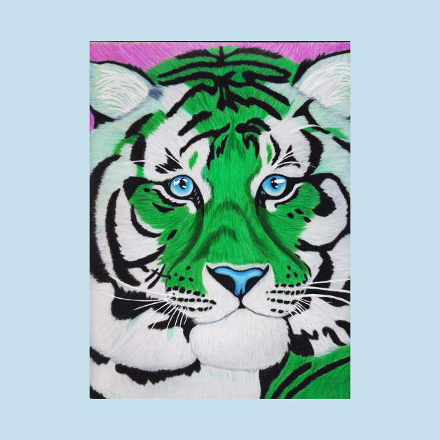 Disover Emerald Tiger - Tiger - T-Shirt