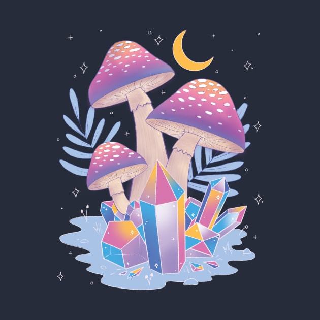 Night Mushrooms by ninocflores