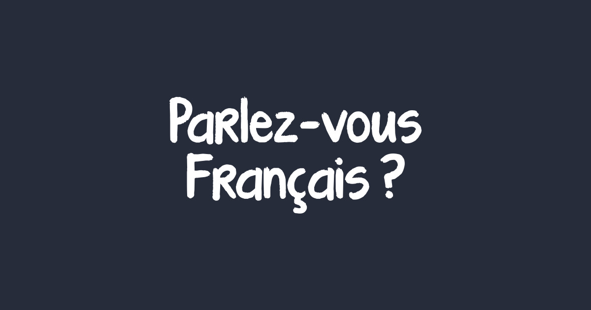 Parlez-vous français - Color - Sticker | TeePublic