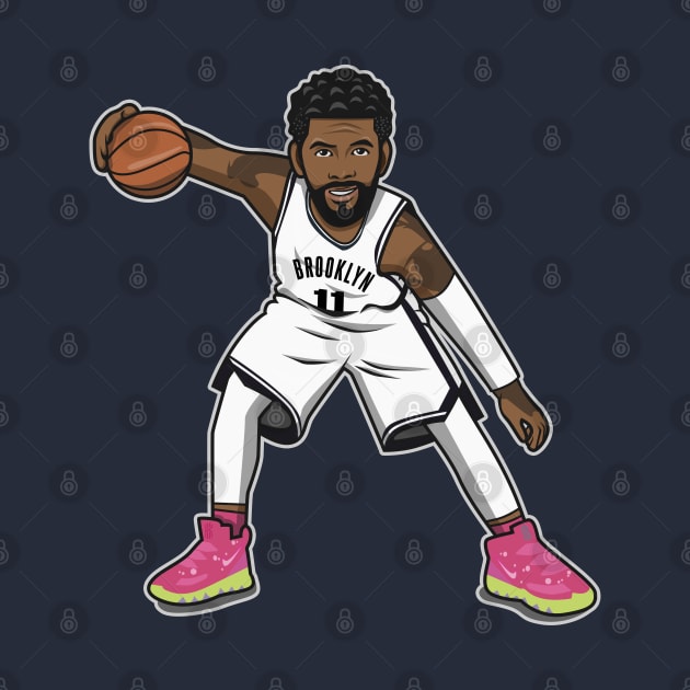 Kyrie Irving Cartoon Style - Home by ray1007