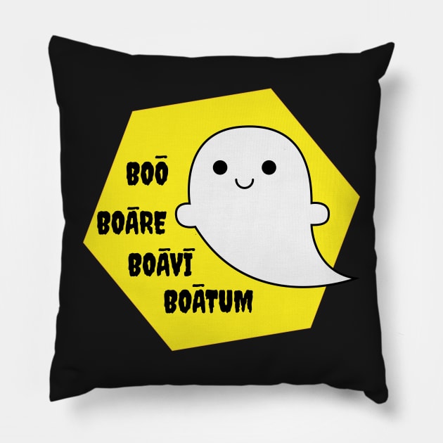 Latin Boo Pillow by ResGerendae