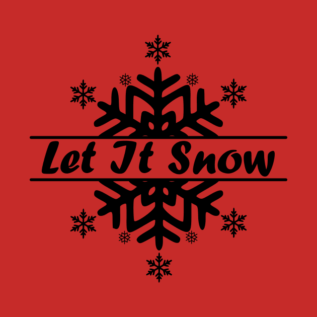 Let it snow in Christmas by JeRaz_Design_Wolrd