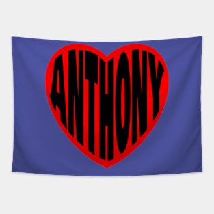 Anthony in my Heart Tapestry