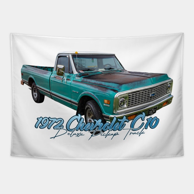 1970 Chevrolet C10 Deluxe Pickup Truck Tapestry by Gestalt Imagery