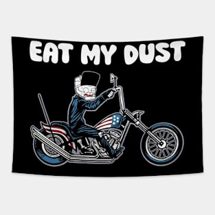 EAT MY DUST Tapestry