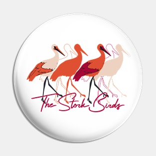 The Stork Birds Pin