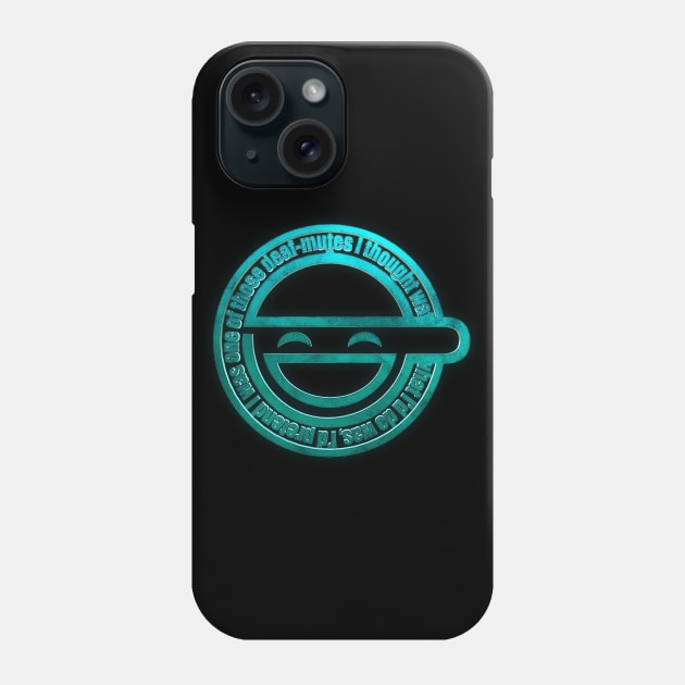 The laughing man Phone Case by ChrisHarrys