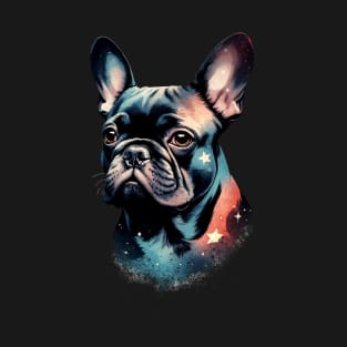 Star Night French Bulldog T-Shirt