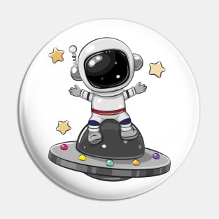 Cute Astronaut Pin