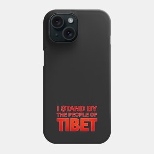 Stand with the People of Tibet Phone Case