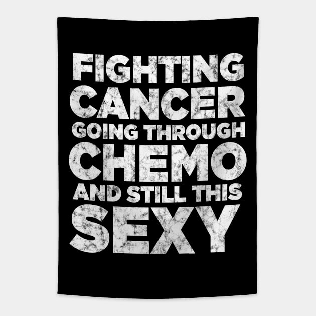 Fighting Cancer Going Through Chemo and Still This Sexy Tapestry by jomadado