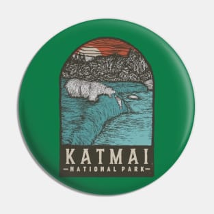 fat bear week // katmai national park Pin