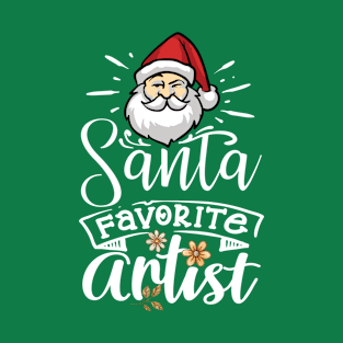 Santa Favorite Artist T-Shirt