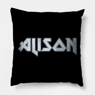 Heavy metal Alison Pillow