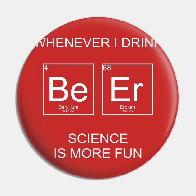 Funny Beer Science Periodic Table Elements Pin by MedleyDesigns67
