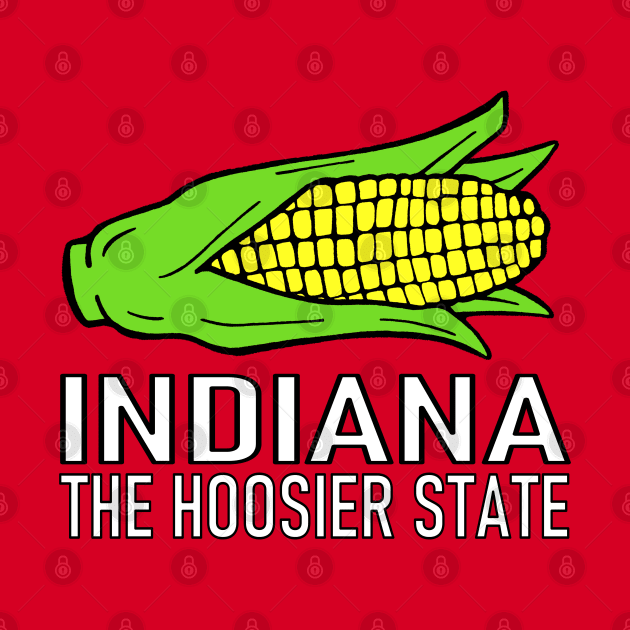 Indiana Hoosier Corn by Downtown Rose