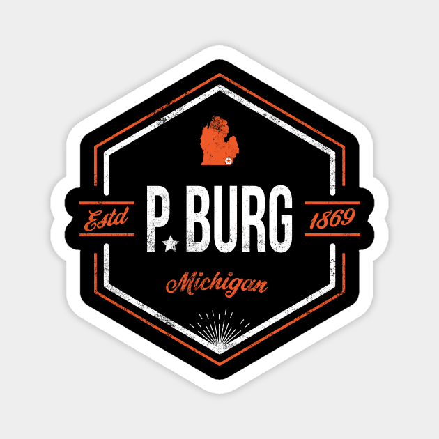 Petersburg is Hip Magnet by SchaubDesign