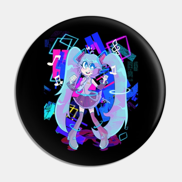 Miku Pin by Klaudiapasqui 96