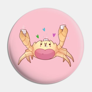 Happy Crab Pin