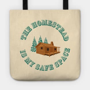 The Homestead is my safe place | Wynonna Earp Fan T Shirt Design Tote