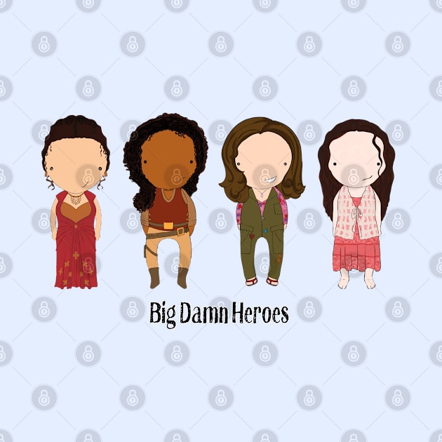 Big Damn Heroes by Jen Talley Design