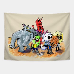 The Gang's All Here Tapestry