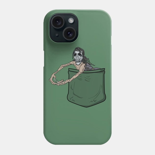 Pocket Locust Preacher Phone Case by DigitalCleo